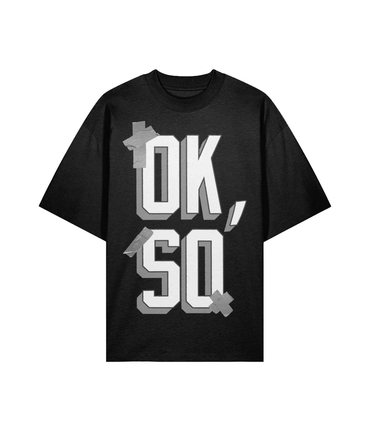 OK SO: Poster Tee - Oversized Fit