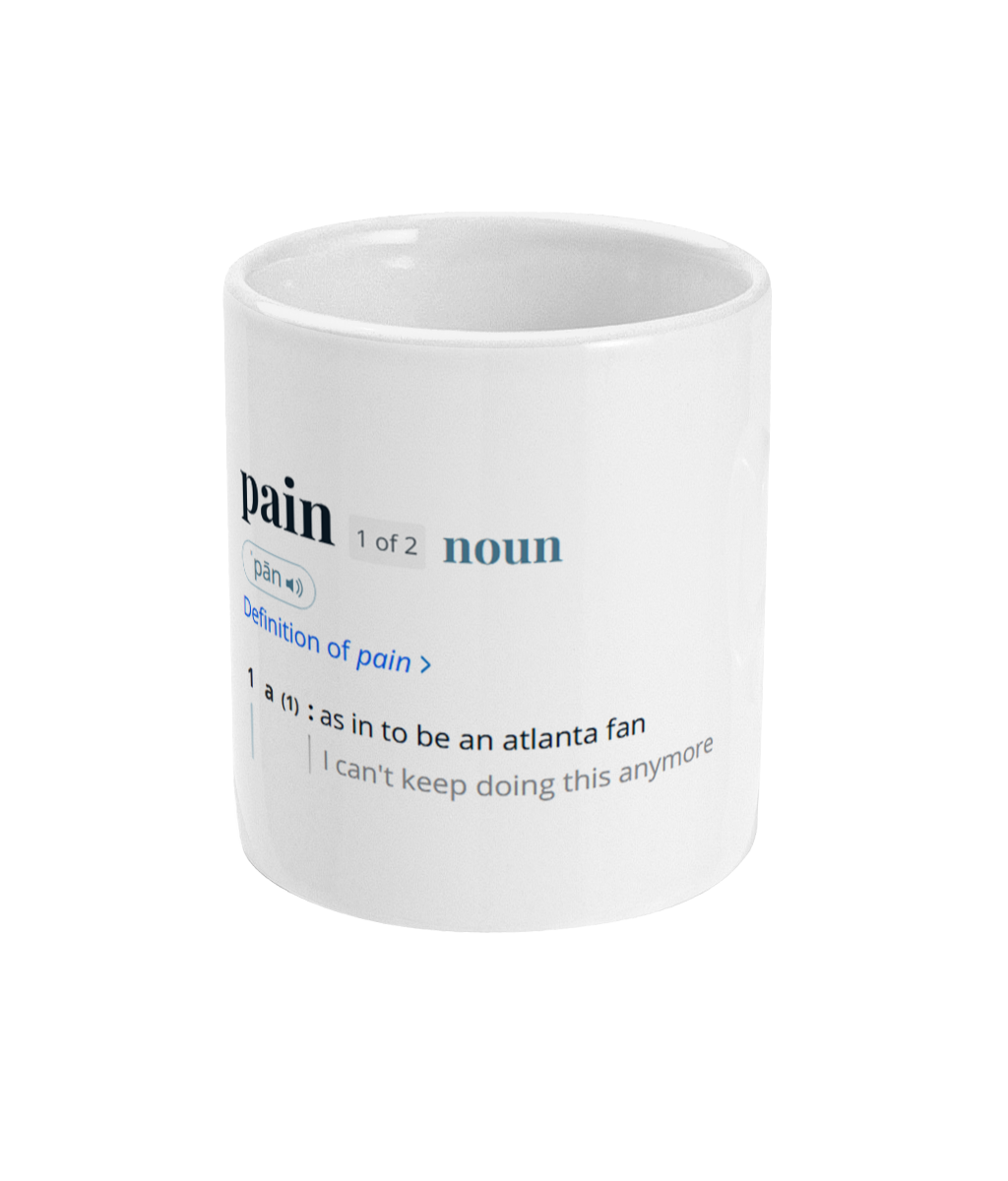 Falcons Pain Mug
