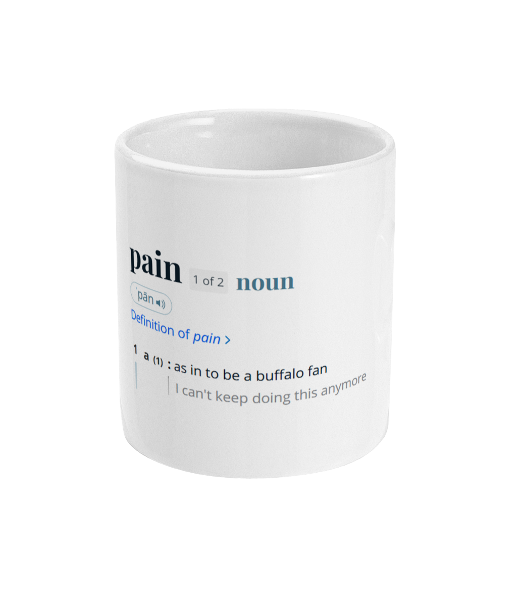 Bills Pain Mug