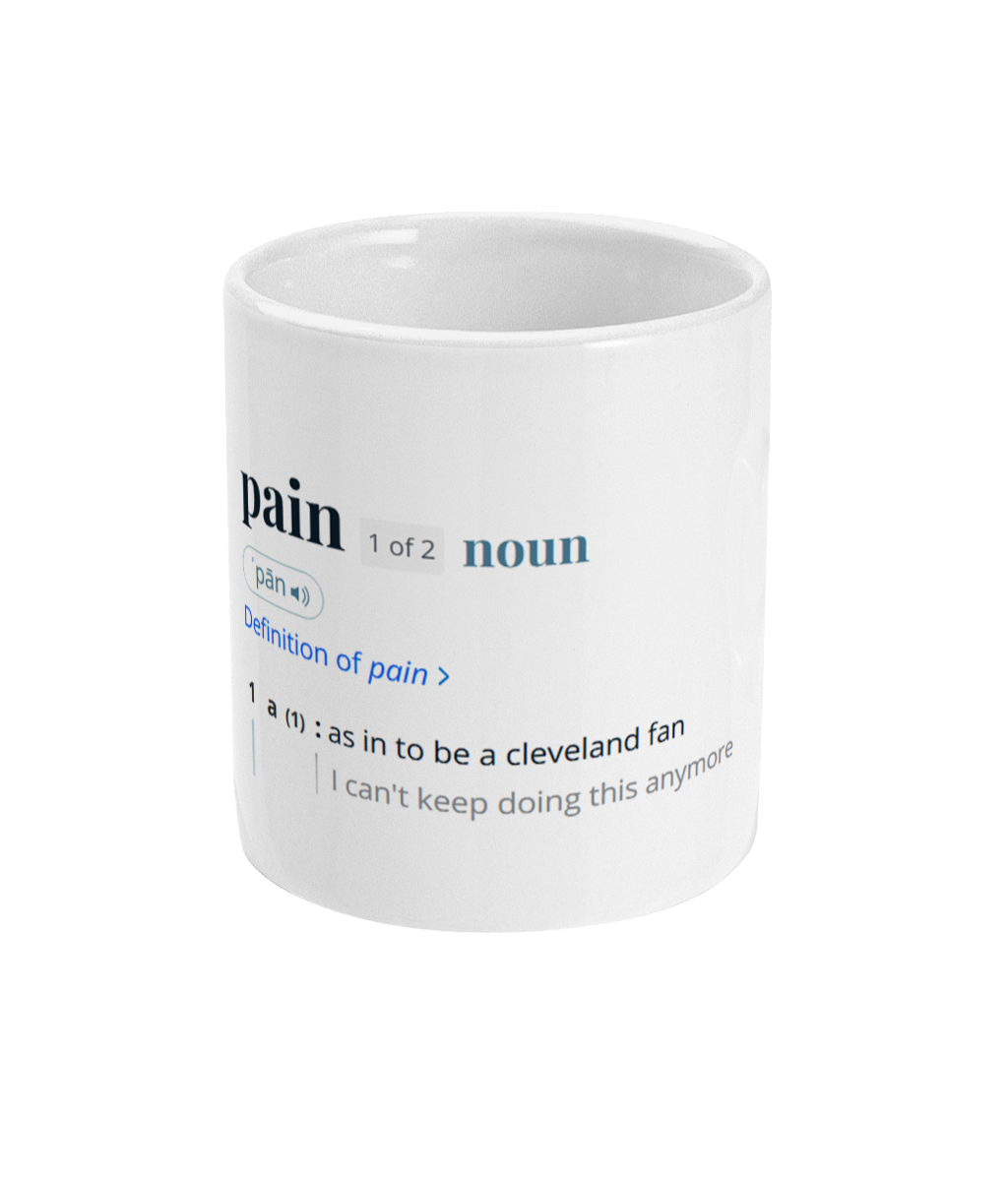 Browns Pain Mug