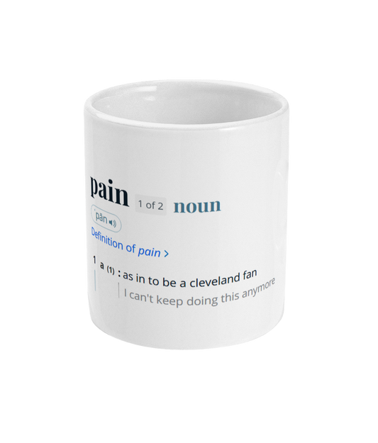 Browns Pain Mug