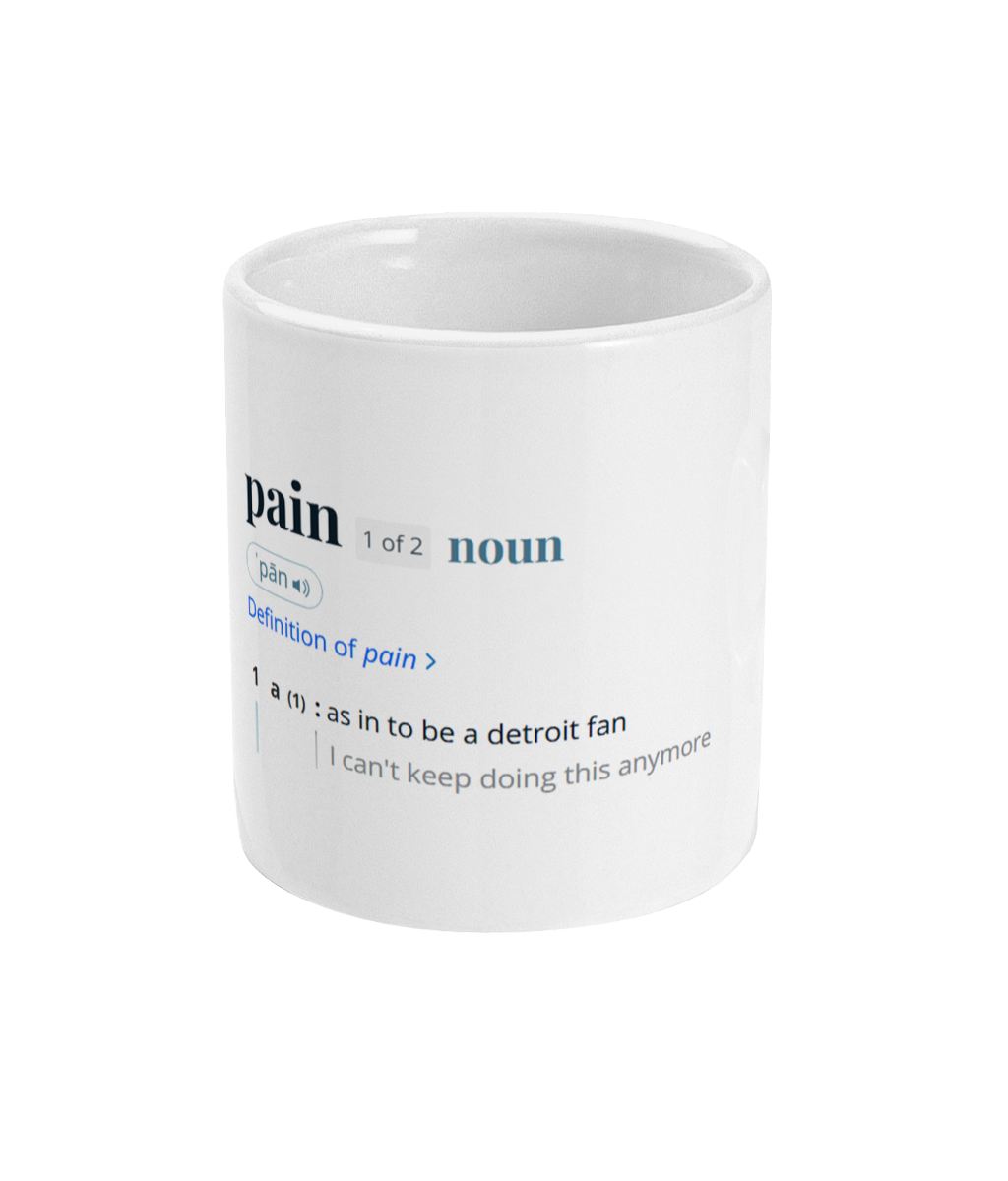 Detroit Pain Mug