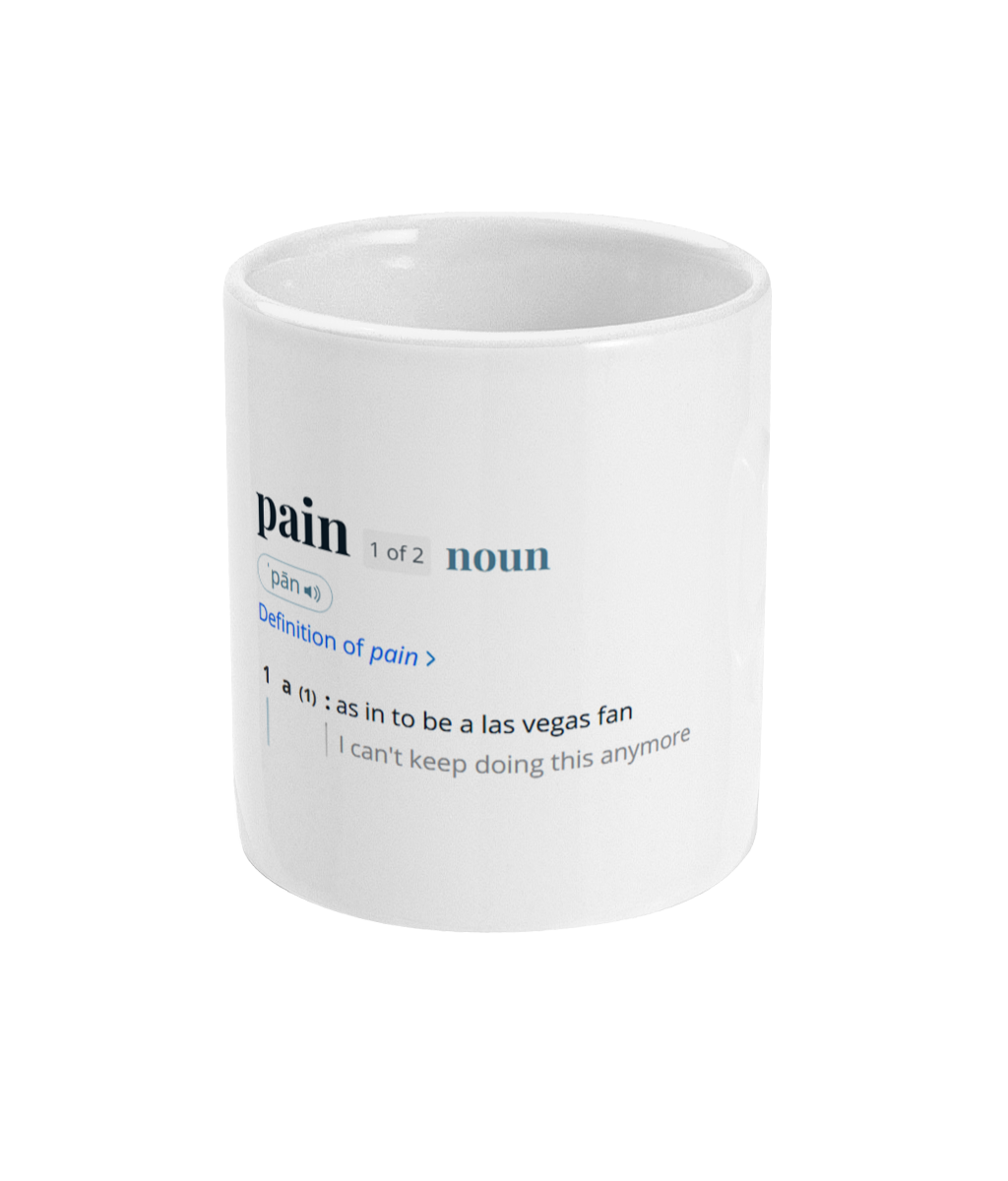 Raiders Pain Mug