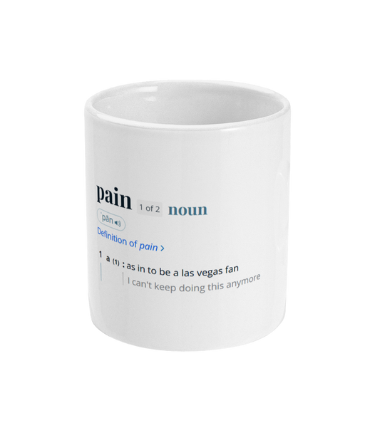 Raiders Pain Mug