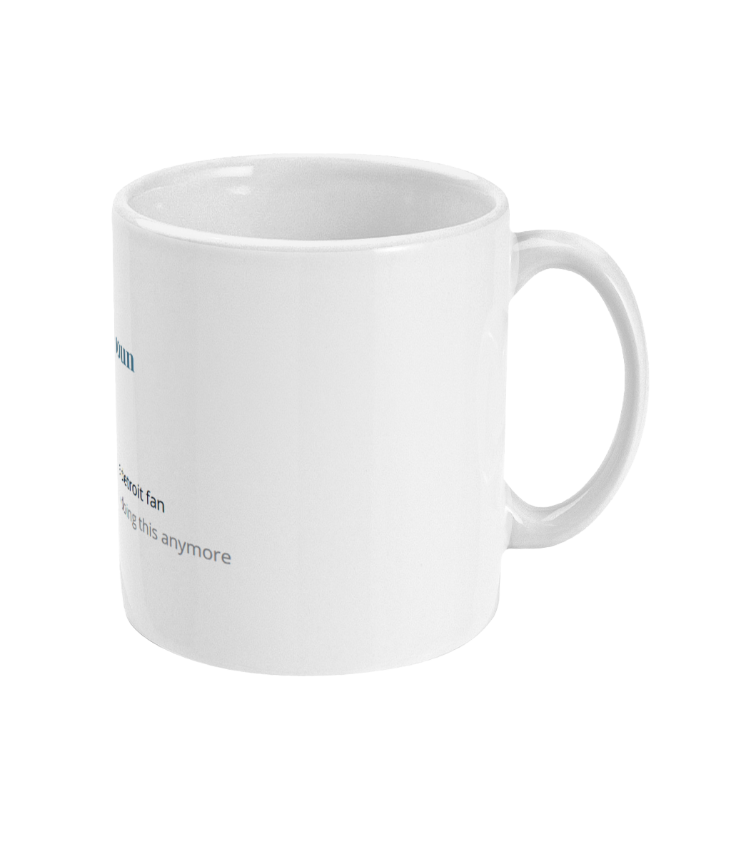 Detroit Pain Mug